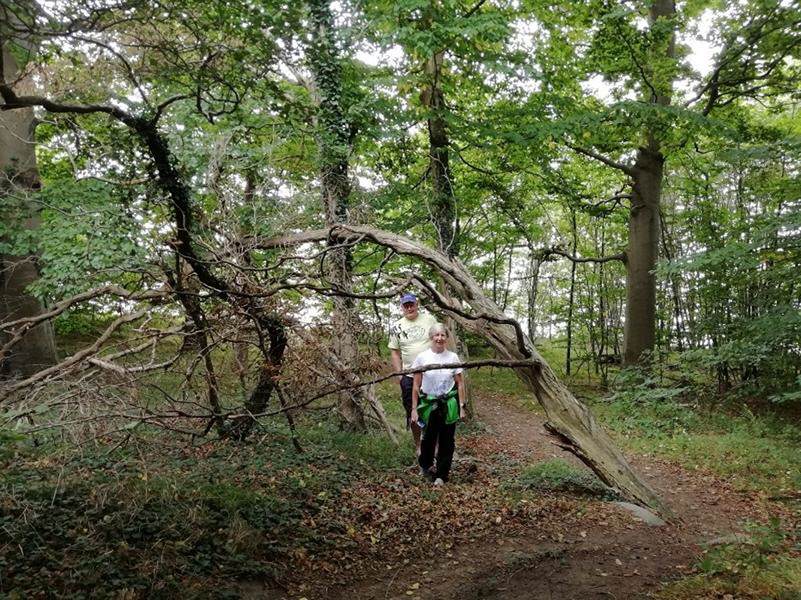 Wanderung über die Insel